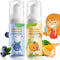Foam Toothpaste Kids, Toddler Toothpaste with Low Fluoride, Foaming Toothpaste Kids and Mouthwash for Dental Care for Children 3+...