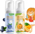Foam Toothpaste Kids, Toddler Toothpaste with Low Fluoride, Foaming Toothpaste Kids and Mouthwash for Dental Care for Children 3+...
