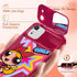 JoySolar for iPhone XR Case Cute Cartoon Case with Makeup Mirror XR Phone Case for Women Teen Girls Funny Cool Unique Protective Cover for iPhone ...