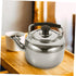 Cabilock Stainless Steel Kettle Stove Teapot Hot Water Kettle Kitchen Water Boiler Handheld Water Pot Tea Maker Pot Stovetop Tea Kettle Whistling ...