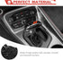 Carbon Fiber Gear Shift Knob Head Cover Trim Decoration Interior Accessories Compatible with Dodge Charger/Challenger 2015-2023,for Dodge Durango ...