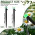 32 Pcs Drip Irrigation Emitters Drip Emitters for 1/4 Inch Tubing Irrigation Drippers Sprayer Adjustable 360 Degree Water Flow Drip for Garden Law...