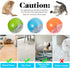Interactive Dog Toys: Smart Treat Dispenser Ball with Remote Control, Active Rolling, Automatic Moving, USB Rechargeable, RGB Light, for Small, Me...