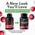 Cranberry Extract Pills - Super Strength 50:1 Whole Fruit Concentrate Equals to 25,000mg of Fresh Cranberries Plus Dandelion & Uva Ursi - Natural ...