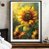 INNOHUB Diamond Painting Kits for Adults Sunflowers Butterfly Diamond Art Kits 5D DIY Full Drill Diamond Dots Paintings Kits for Adults Beginner G...