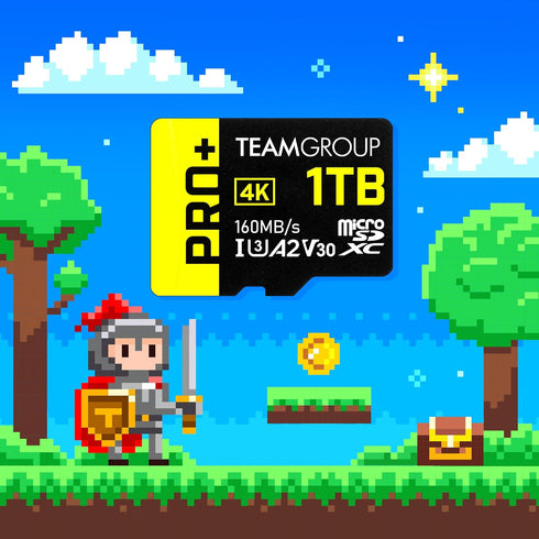 TEAMGROUP A2 Pro Plus Card 128GB Micro SDXC UHS-I U3 A2 V30, Read/Write up to 160/90 MB/s for Nintendo-Switch, Gaming Devices, Tablets, Smartphone...