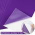 CHRORINE 10 Pcs Purple Felt Fabric Sheets Self Adhesive Felt Sheets 8 x 12 Inches Felt Paper for Art and Craft Supplies...