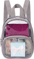USPECLARE Clear Mini Backpack Stadium Approved for Little Boys & Girls, Transparent Backpack for Concert, Festival, Sport Events...
