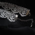Gothic White Lace Sexy Choker Necklace Heart Butterfly Pendant Tassel Collar Neck Chain Bridal Wedding Jewelry for Women Girls...