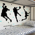 3D Basketball Player Wall Decals Decors for Boys Room,Basketball Slam Dunk Wall Decor for Boys Bedroom...