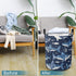 Laundry Basket Whale Shark Collapsible Laundry Hamper with Handles Clothes Storage Bin for Household Bedroom Bathroom College Dorms...