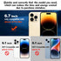 Earpiece Speaker Replacement for iPhone 14 Pro Max Ear Speaker Flex Cable Replacement for iPhone 14 Pro Max with Tool...