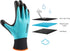 COOLJOB Waterproof Gardening Work Gloves Gifts for Women & Men, Double Rubber Coated Non-slip Working Gloves Bulk for Garden Yard Gardener Outdoor...