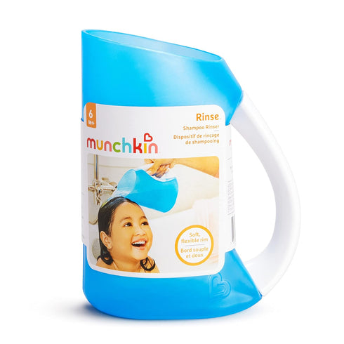 Munchkin Rinse Shampoo Bath Rinser, Blue...