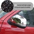 Car Door Side Mirror Cover Trim Compatible with Tacoma 2006-2015,Outside Door Mirror Cover Trim, Exterior Rearview Mirror Cap ABS (Bright Silver)...