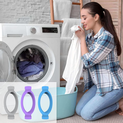 washing machine door prop,prevent holdy moldy Helps your Washer Dry Properly to Prevent Odors (dark grey) (blue)...