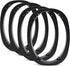 4pcs 6" X 9" Universal Plastic Vehicle Car Speaker Spacer Adapter Mount Car Speaker Spacer Mounting Bracket Adapter Refit Audio Speaker Mat...