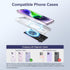 NOHON Mag-Safe Charger Battery Pack, 5000mAh 0.8mm Ultra Slim Compact Magnetic Power Bank, PD 20W Fast Charging Wireless Portable Charger for iPho...