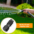 Drip Irrigation Fittings for 1/2 inch Irrigation Tubing(0.60"-0.63" OD), 15 Pieces End Plug Barbed Connectors, End Caps Plastic Plug Nuts for 1/2"...