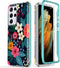Esdot for Samsung Galaxy S21 Ultra Case,Military Grade Passing 21ft Drop Test,Rugged Cover with Fashionable Designs for Women Girls,Protective Pho...