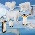 Skylety 24 Pieces Arctic Animals Figurines Sets Polar Animals Figurines Realistic Animal Figures Toys Playset Plastic Arctic Animals Toys with Rea...