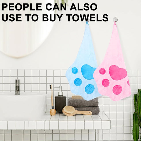 Glove Dog Towel for Drying Dogs for Dogs and Cats & Other Pets?(27.6 x 18.1 Double-sided available)Large Quick Dry Microfiber Grooming Pet Towel S...