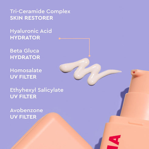 BYOMA Gel Cream SPF 30 - Barrier Repair Cream/Gel Face Lotion with Broad Spectrum Sunscreen - Ceramide SPF Face Moisturizer for Dry Skin - Alcohol...