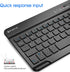 Fintie 7-Inch Ultrathin (4mm) Wireless Bluetooth Keyboard for iPad Samsung Tablet, iPhone Smartphone, iOS, Android Tablets Phone...