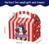 chiazllta Baseball Party Favor Treat Boxes Gift Boxes Baseball Candy Cookies Snack Goody Cardboard Box with Handles for Kids Sports Party Supplies...