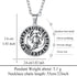 Zodiac Sign Pendant Necklaces for Women Men Stainless Steels Leo Constellation Horoscope Medallion Retro Celestial Astrology Jewelry...
