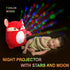 Baby Sleep Soother Happy Fox - Toddler Portable Sound Machine with Night Light Projector - Plush Toy Crib Soother with Music and Lights to Aid Sle...