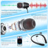 Bluetooth Headset, 2024 Upgraded Wireless Neckband Bluetooth Headphones - Retractable Earbuds, Long Playtime, Noise Cancelling Stereo Earphones wi...