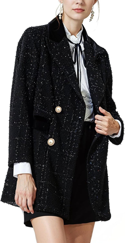 1" Artificial Pearl Golden Alloy Shank Buttons for Coat Sewing 25 PCS...