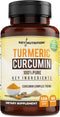 Key Nutrition Turmeric Curcumin Complex with Piperine, 100% Pure - 120 Capsules...