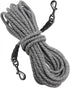 8FT 15FT 30FT Dog Tie Out Long Rope Leash for Dog Training, Long Dog Tether Great for Large Medium Small Dogs Training, Camping, or Backyard (8ft-...