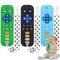 Fu Store 3 Pack Silicone Teething Toys for Infant Toddlers Remote Control Shape Teethers for Babies Chew Toys, Relief Soothe Babies Gums Set, BPA ...