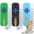 Fu Store 3 Pack Silicone Teething Toys for Infant Toddlers Remote Control Shape Teethers for Babies Chew Toys, Relief Soothe Babies Gums Set, BPA ...