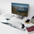 Japanese Mountain Lake Extended Big Mouse Pad Large,XL Gaming Desk Pad,31.5x11.8inch Long Computer Keyboard Mouse Mat Mousepad with 3mm Non-Slip B...