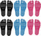 Beach Foot Pads Barefoot Adhesive Invisible Shoes Stick on Foot Pad Stickers Stick on Soles Anti-Slip Waterproof Silicone Unisex Footing Pad for S...