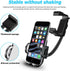 Car Rear View Mirror Phone Holder, 360° Rotatable Car Phone Holder Mount with Anti-Shake Design, Multifuctional Rearview Clip Mobile Mount Holder ...
