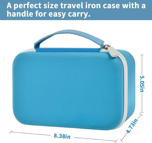 GWCASE Case Compatible with Oliso M3Pro/ M2 Mini Project Steam Iron. Travel Irons Carrying Organizer Holder for Solemate and Other Accessories (Bo...