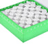 uxcell Centrifuge Tube Freezer Storage Box 81-Well Waterproof Cardboard Holder Green for 1.8ml/2ml Micro Centrifuge Tubes...