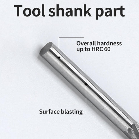 HUHAO 20pcs Carbide Burr Set Deburring Tool Tungsten Steel Die Grinder Accessory Bit Rotary Tool Files Diamond Burrs Set Metal Working Drilling 3m...