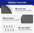 8'' Speaker Grill Cover 2 Packs 8 Inches Steel Mesh Speaker Subwoofer Grille Grill with 8 Screws- Silver...