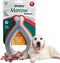Sporn Durable Marrow Wishbone Dog Chew Bones for Aggressive Chewers, Jerky Flavor Dog Chew Toys for Large Dogs, Gluten-Free & Non-Toxic, Medium/La...