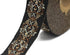 10.9 Yards 0.98 inch Celtic Knot Brown Jacquard Ribbon Trim Embroidered Sewing Band Woven Border 25976...