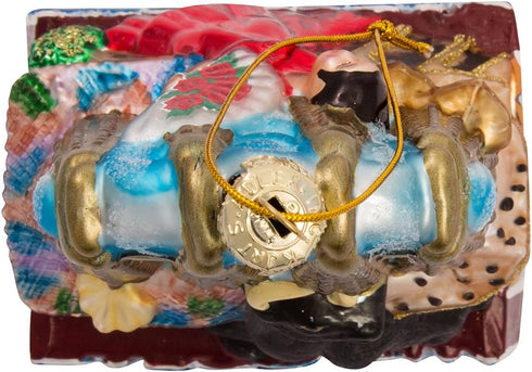 Kurt S. Adler Kurt Adler Barcelona Glass Ornament for Christmas...