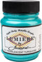 Jacquard Lumiere 2.25oz Fabric Paint Pearlescent Turquoise - Metallic Paint for Fabric Leather Canvas Paper and Wood - Light-bodied Metallic Acryl...