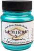 Jacquard Lumiere 2.25oz Fabric Paint Pearlescent Turquoise - Metallic Paint for Fabric Leather Canvas Paper and Wood - Light-bodied Metallic Acryl...
