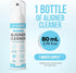 JJ CARE Aligner Cleaner Foam (Pack of 1) 80ml, Mint Flavored Retainer Cleaner Foam, Multi-Purpose Whitening Foam for Aligners, Retainers, Mouth Gu...